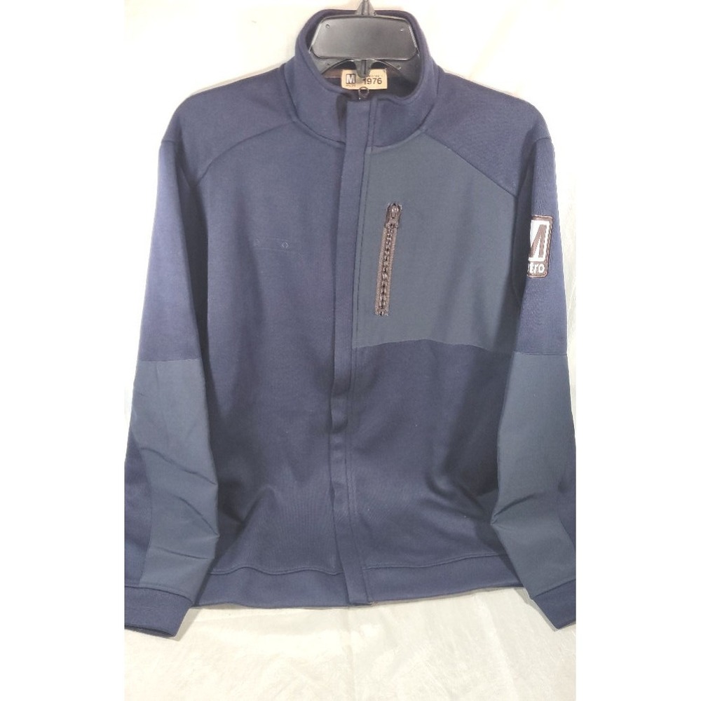 Metro Washington Area Transit Authority WMATA Navy Blue Sweater Jacket - Large